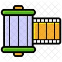 Tiras De Pelicula Carrete De Camara Carrete De Imagen Icono