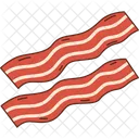 Comida Tocino Tiras Icono