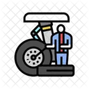 Tire Replacement Aircraft Icon