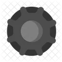 Tire Tool Building Icon