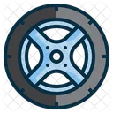 Wheel Tire Rims Icon