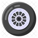 Wheel Tire Rubber Tyre Icon