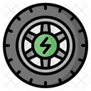 Tire Wheel Drive Icon