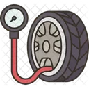 Tire Pressure Gauge Icon
