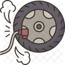 Tire Pump Air Icon