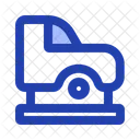 Disc Brake Car Lift Simple Icon