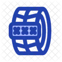Tire Car Parts Simple Icon