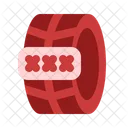 Tire Car Parts Simple Icon