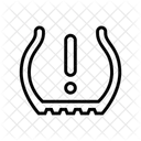 Tire Car Driving Icon