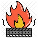 Tire Fire  Icon