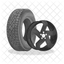 Tire Wheel Car Icon