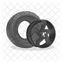 Tire Wheel Car Icon