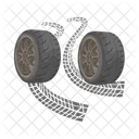 Tire Wheel Car Icon