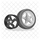 Tire Wheel Car Icon