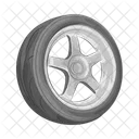 Tire Wheel Car Icon