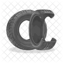 Tire Wheel Car Icon