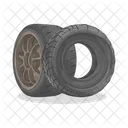 Tire Wheel Car Icon