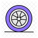 Tire Wheel Change Icon