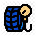Tire Pressure Simple Icon