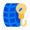 Tire Pressure Simple Icon