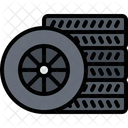 Tire Set  Icon