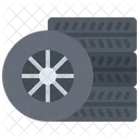 Tire Set  Icon