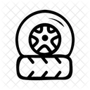 Tire Wheel  Icon