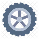 Tire Wheel Wheel Tire Icon