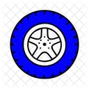 Tire Wheel Change Icon