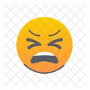 Tired Face Emoji Icon