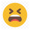 Tired Emoji Smileys Icon