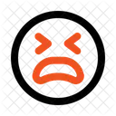 Tired Emoji Smileys Icon