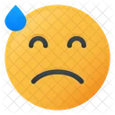 Tired Face Emoji Icon