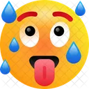 Tired Emoji Emoticons アイコン