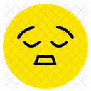 Tired Smiley Face Icon