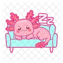 Salamander Axolotl Aquarium Icon