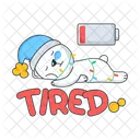 Tired Bear  Icon