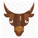 Tired Bull Bull Bull Emoji Icon