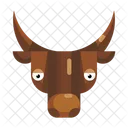 Tired Bull Bull Bull Emoji Icon