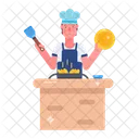 Tired Cooking  Icon