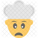 Man Cook Tired Icon