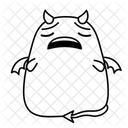 Tired Disappointed Sad Icon