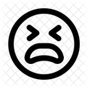 Tired Emoji Smileys Icon