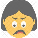 Tired Emoji Face Icon