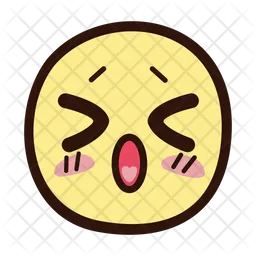 Tired Face Emoji Icon