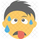 Tired Emoji Face Icon