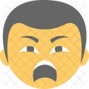 Tired Emoji Face Icon