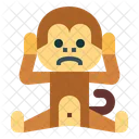 Tired Monkey  Icon