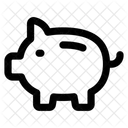 Tirelire Argent Finance Icon