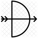 Tiro al arco  Icono